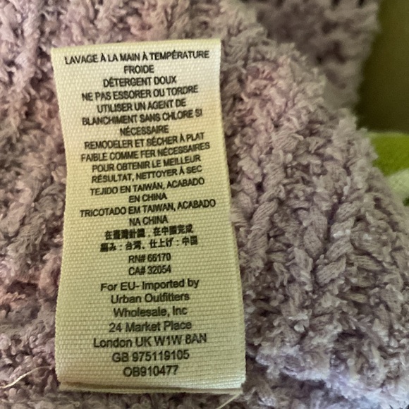 Free People Best of You Cropped Lavender Sweater - S - Picture 13 of 14